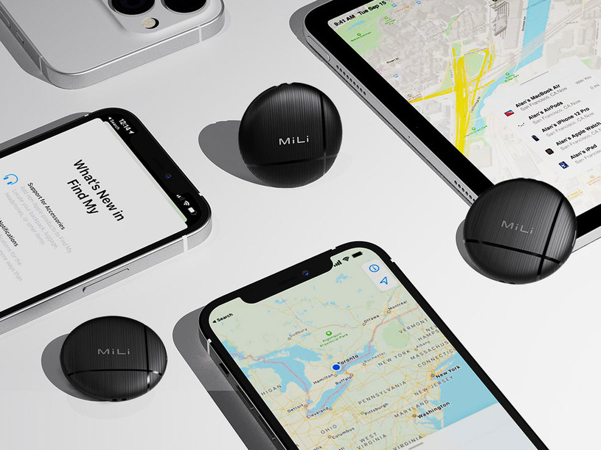 MiLi LiTag Lokalizator Schwarz