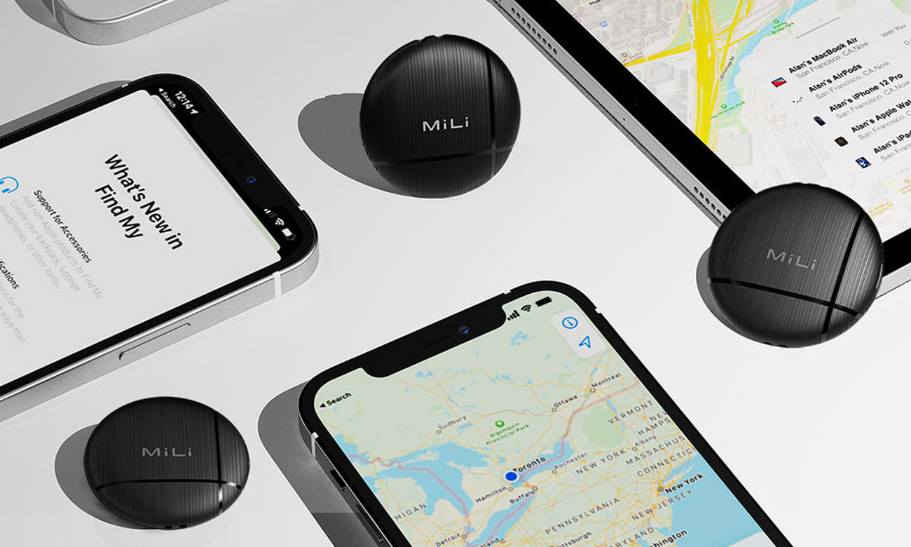 MiLi LiTag Lokalizator Schwarz