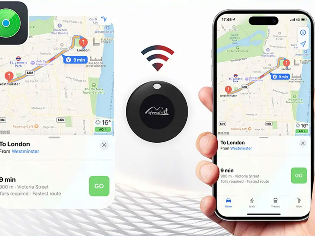 MiLi Life Tag lokalizator Verbindung