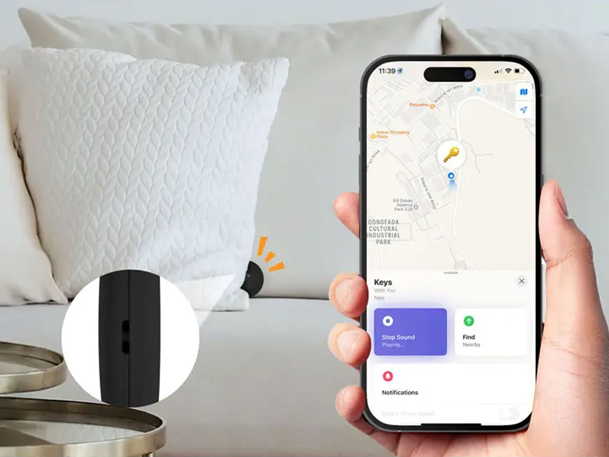 MiLi Life Tag lokalizator Suche