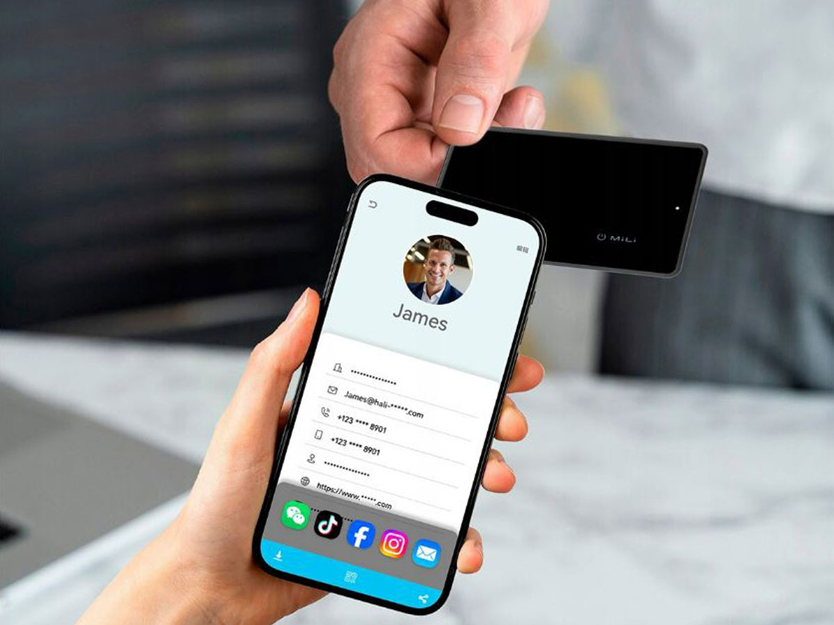 MiLi MiCard Pro Visitenkarte