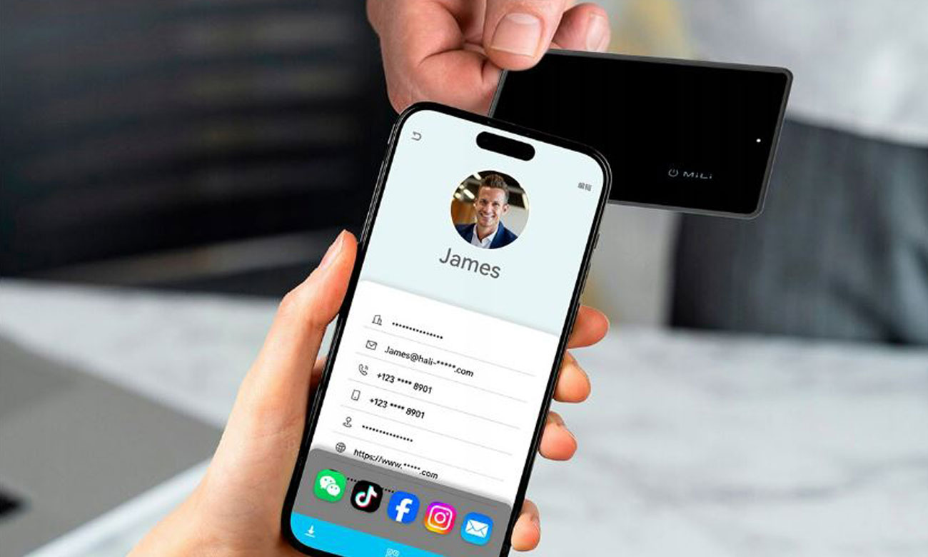 MiLi MiCard Pro Visitenkarte
