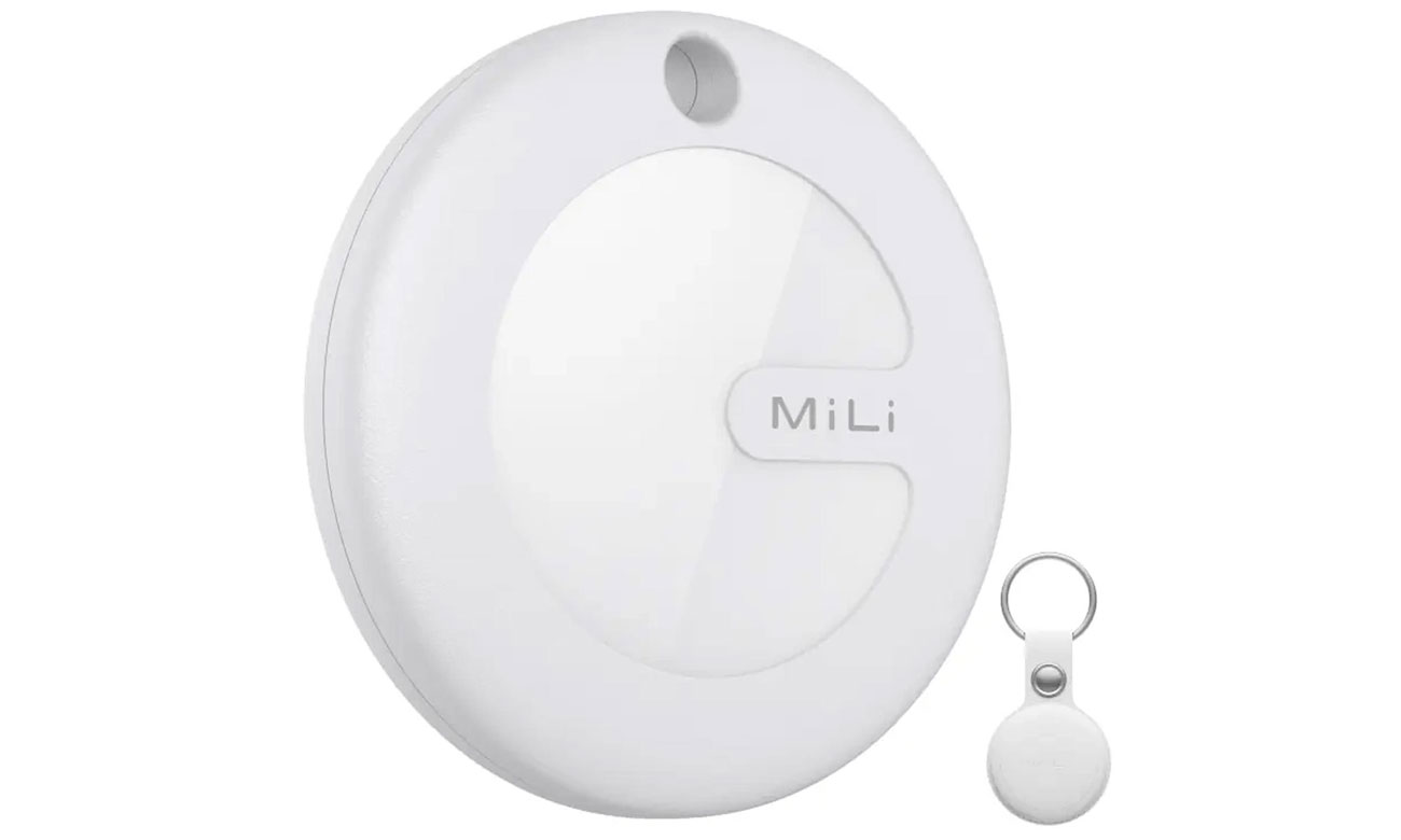 Lokalizator MiLi MiTag APL weiß + weißes Etui