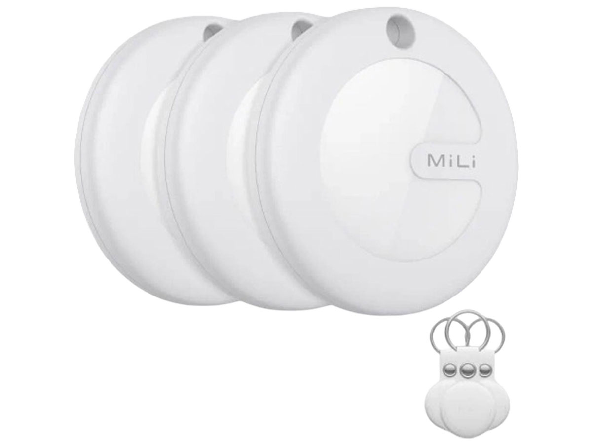 Lokalizator MiLi MiTag APL weiß + weißes Etui