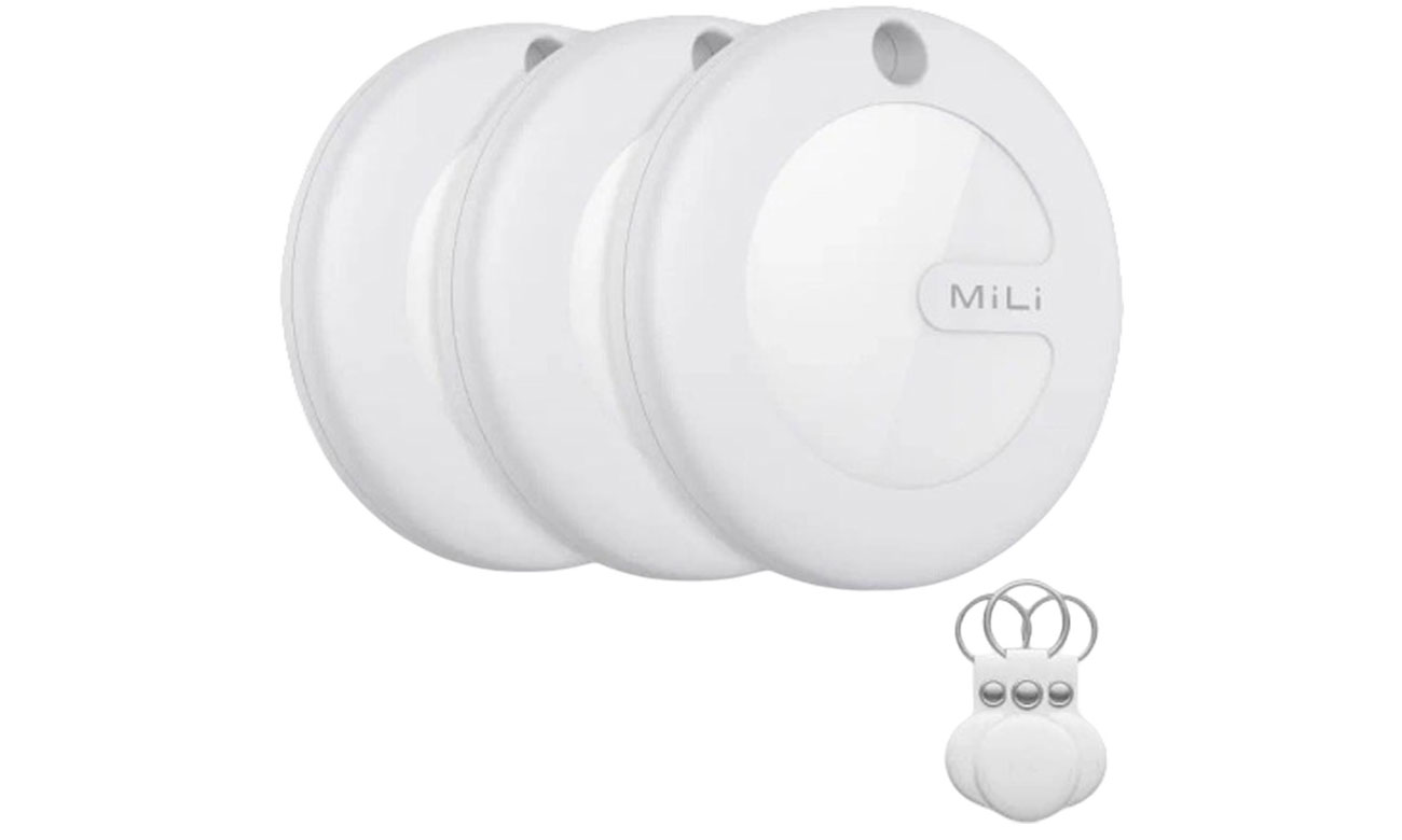 Lokalizator MiLi MiTag APL weiß + weißes Etui