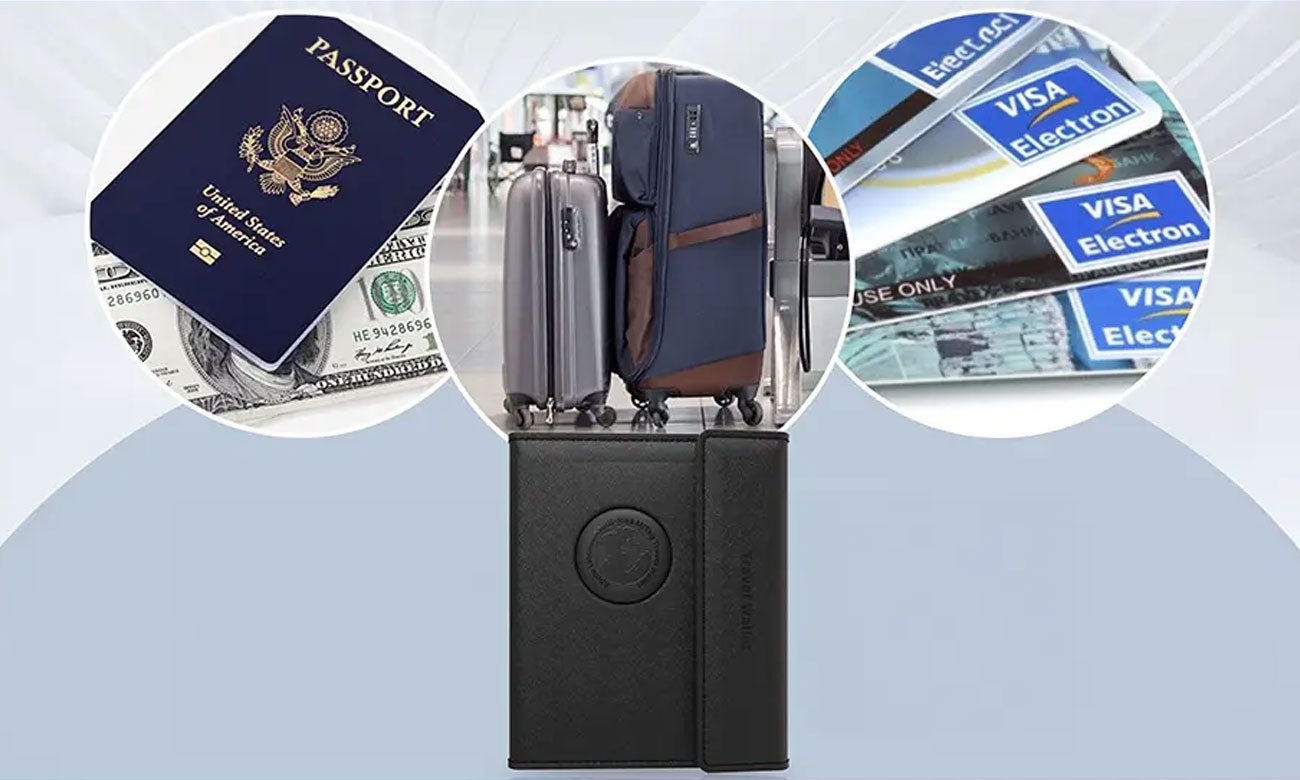 MiLi Geldbörse schwarz mit MiTag