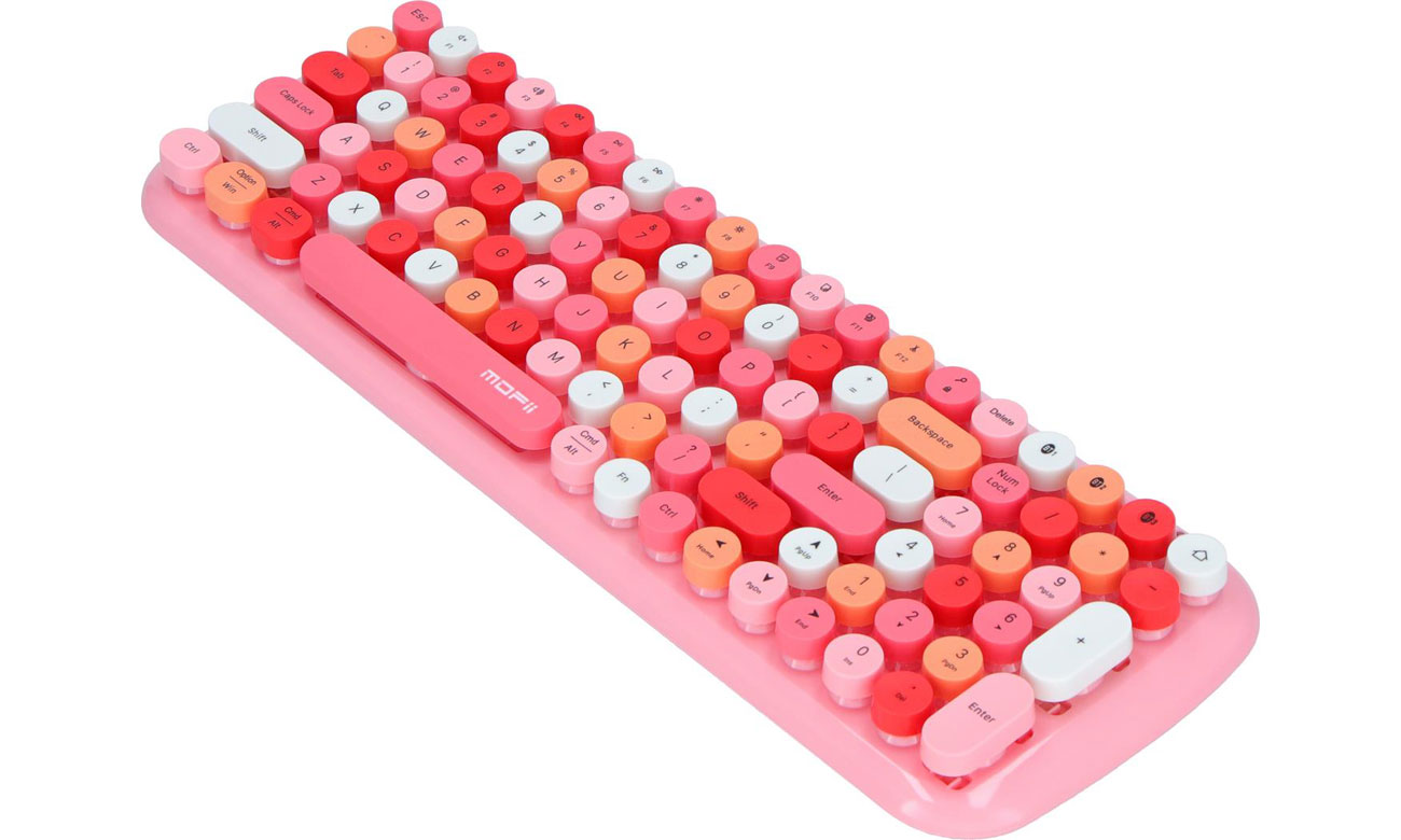 Tastatur für Zuhause und Büro Mofii Candy BT rosa