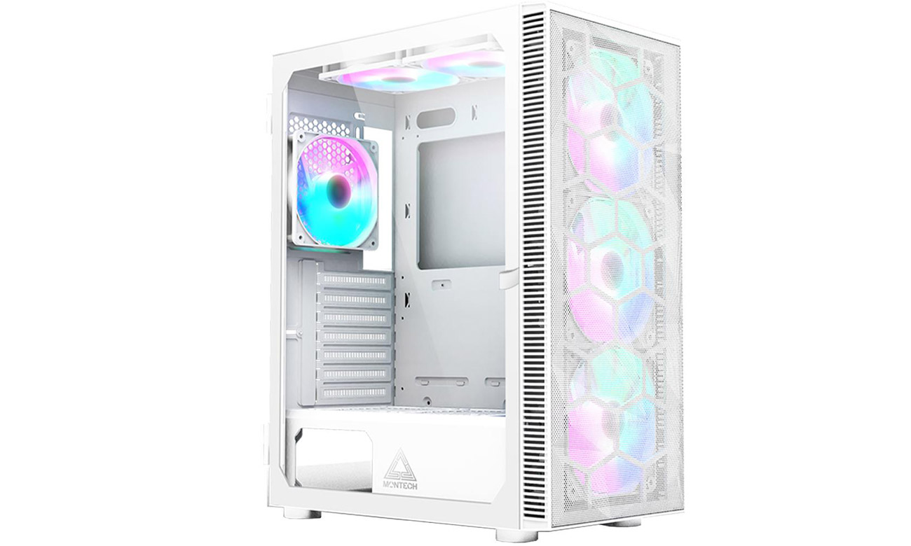 Computergehäuse Montech X3 Mesh White