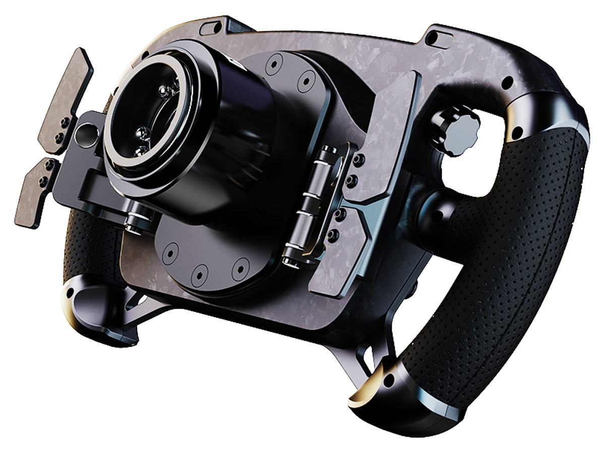 Gaming-Lenkrad Moza Racing GS V2P RS056 - Rückansicht von hinten