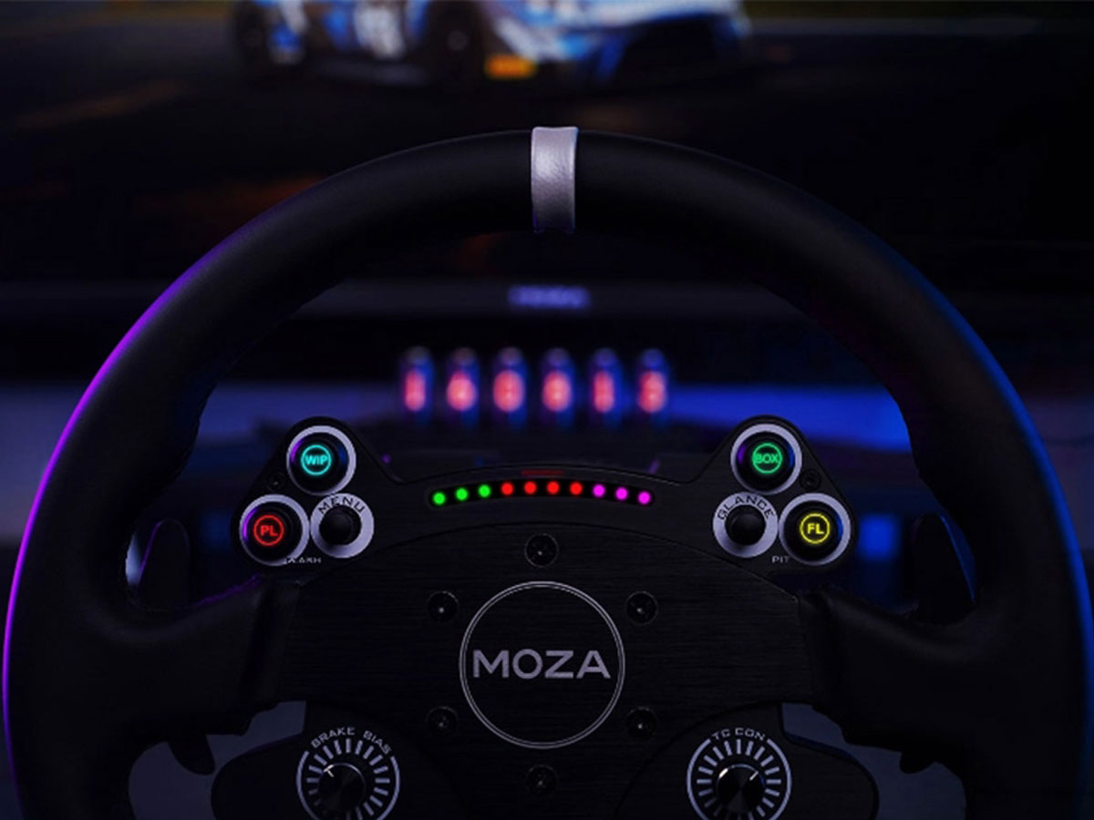 Gaming-Lenkrad Moza Racing CS V2P - Lifestyle-Grafik