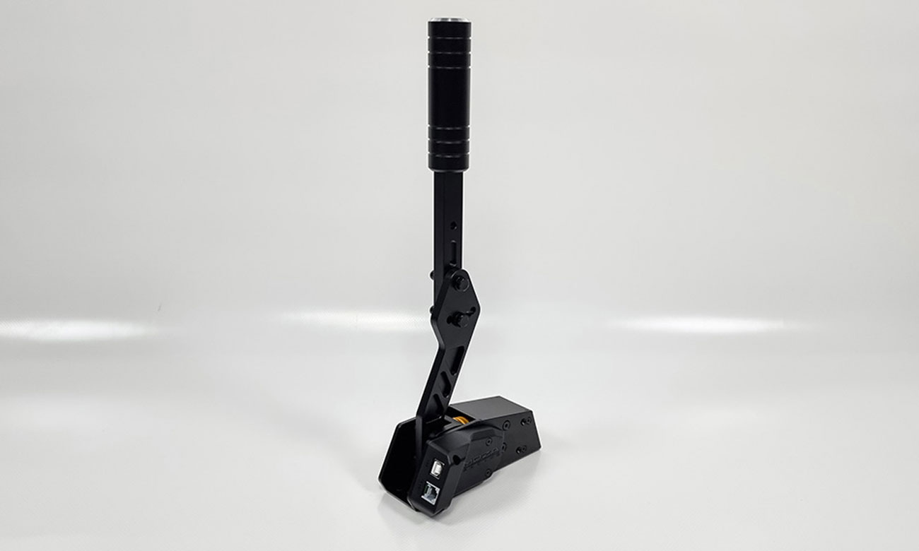 Hamulec ręczny Moza Racing HBP RS31 - Widok ogólny, grafika z tłem