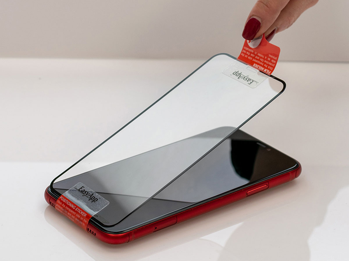 MyScreen DIAMOND GLASS AntiSPY Installation