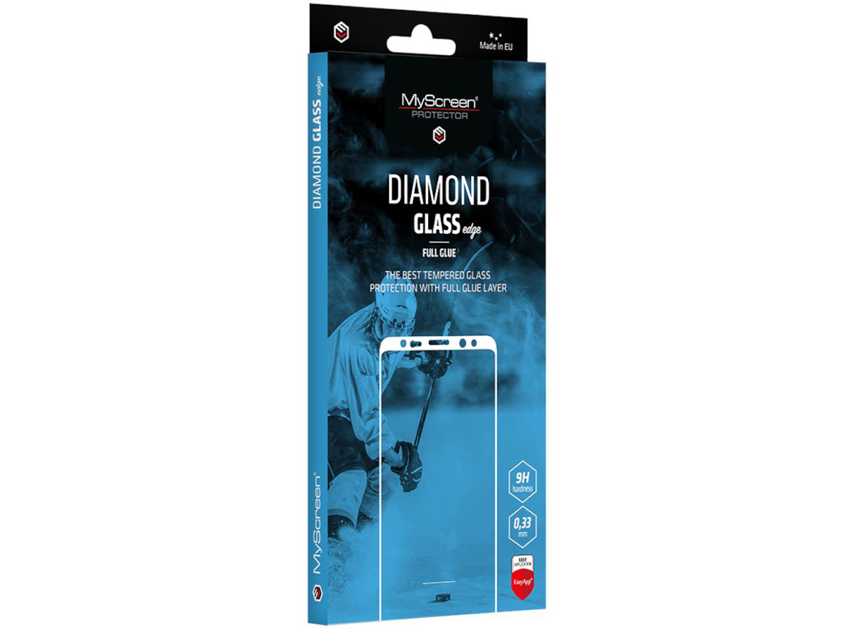 MyScreen DIAMOND GLASS edge Full Glue für Xiaomi Redmi Note 14 4G