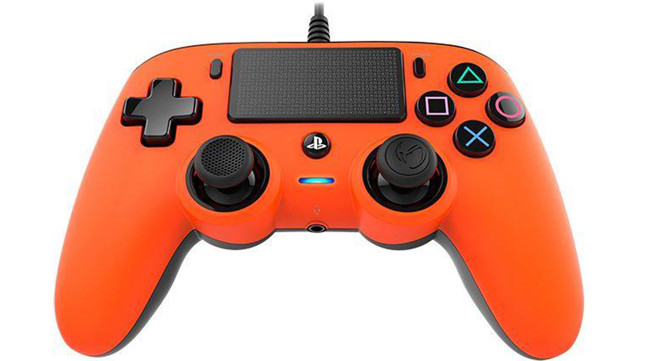 Nacon Kompakter Controller Orange für PS4