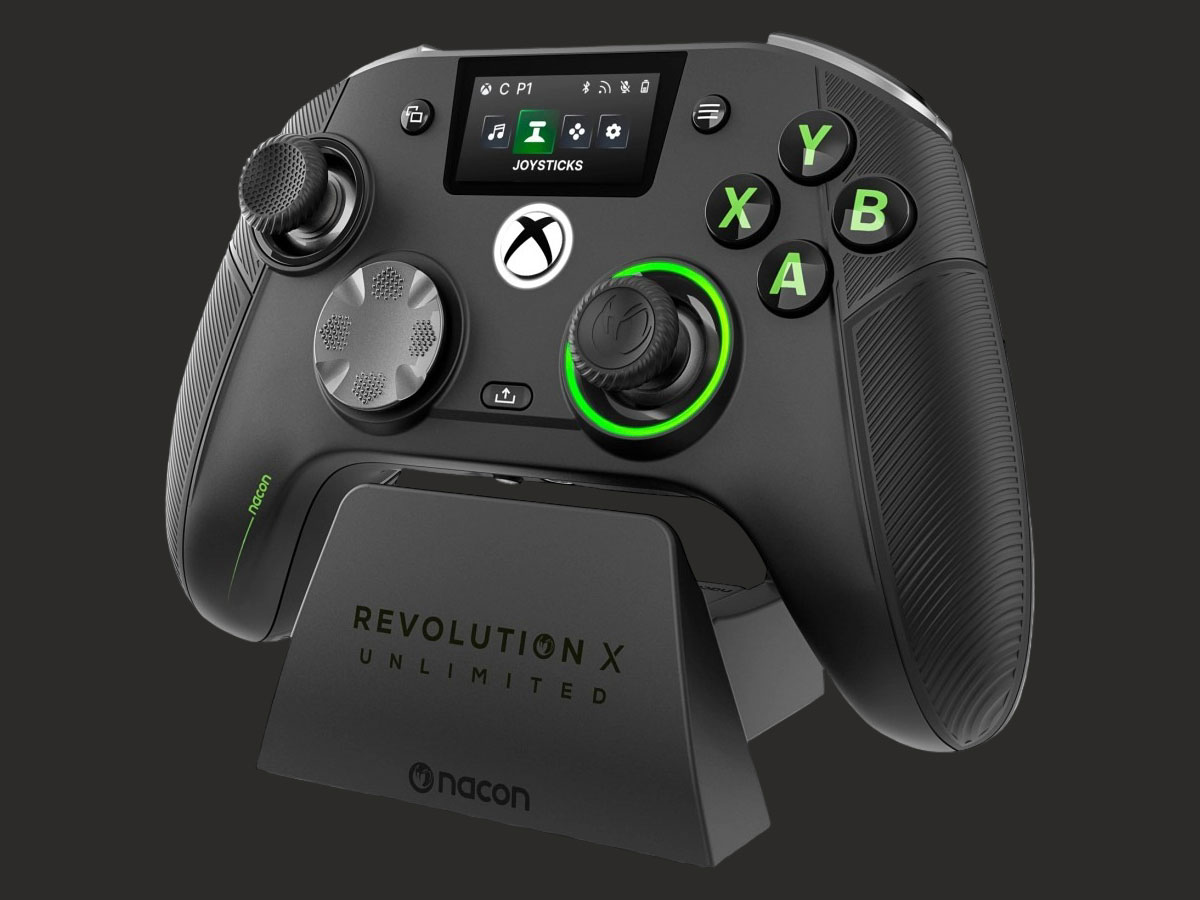 Nacon Revolution X Unlimited XS/PC Controller Schwarz – Dockingstation