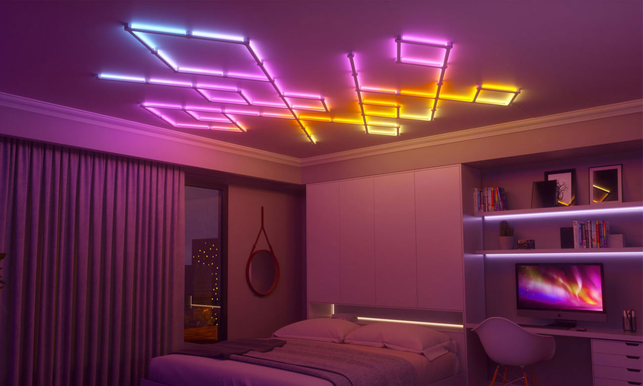 Nanoleaf Lines Erweiterungspack (3 Stück) - Über 16 Millionen Farben