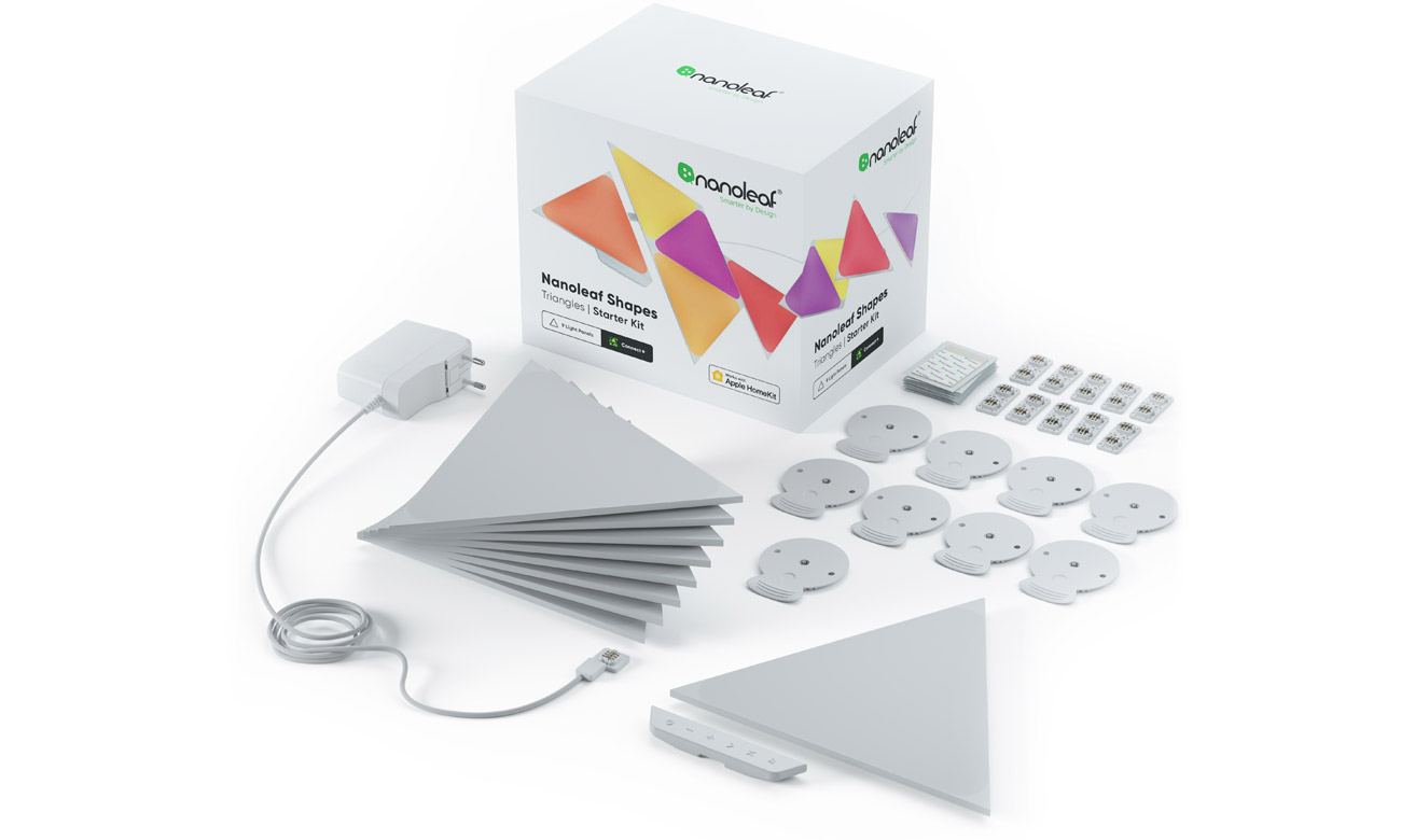 Nanoleaf Shapes Triangles Starter Kit (9 Paneele)