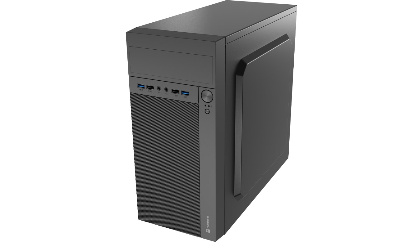 Natec Helix Gehäuse seitlicher Blick