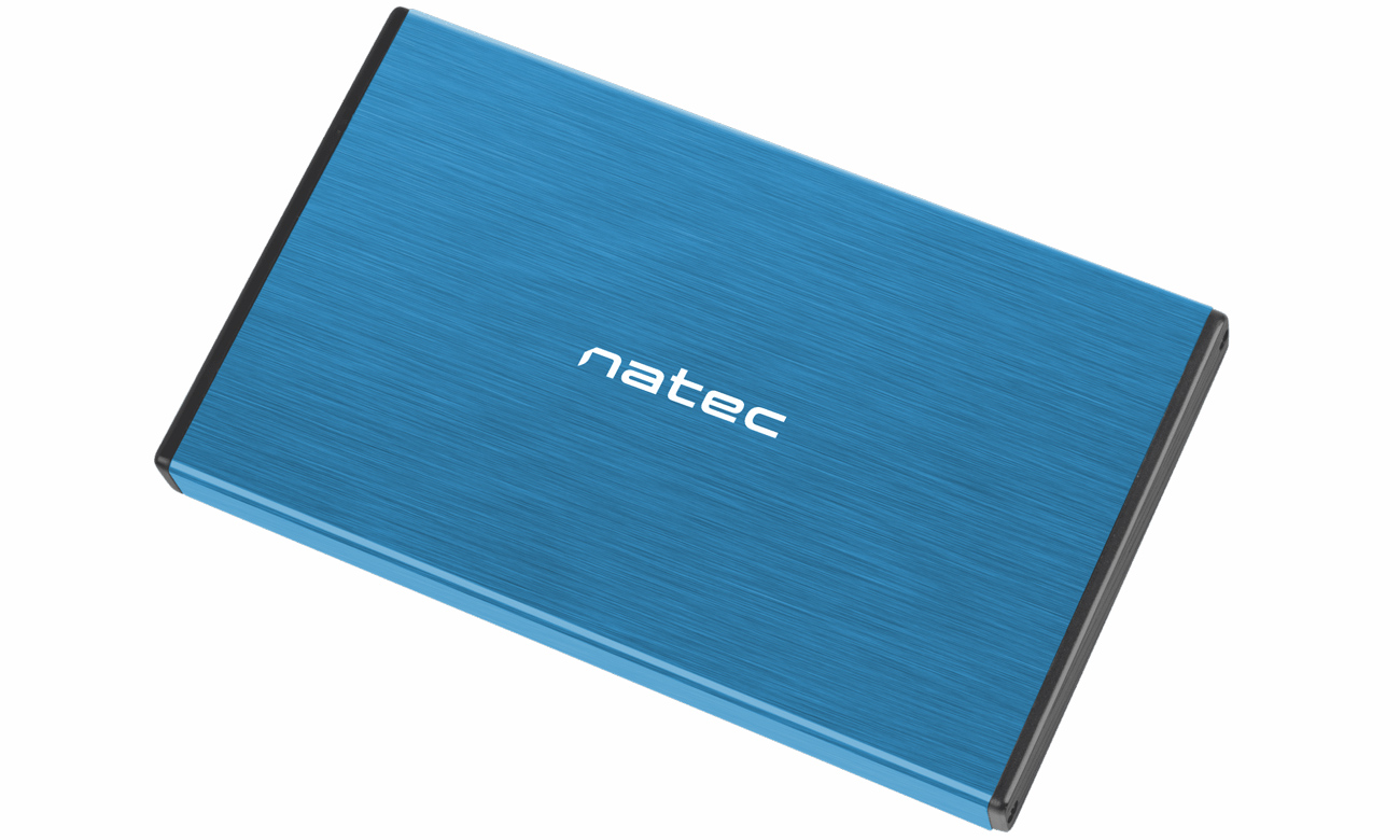 Natec Rhino Go SATA 2,5'' Festplattengehäuse Blau