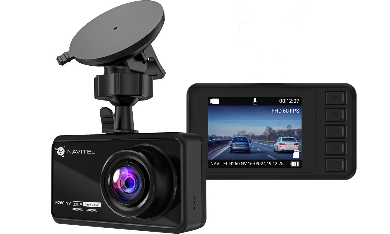 Wideorejestrator Navitel R260 NV - Widok ogólny