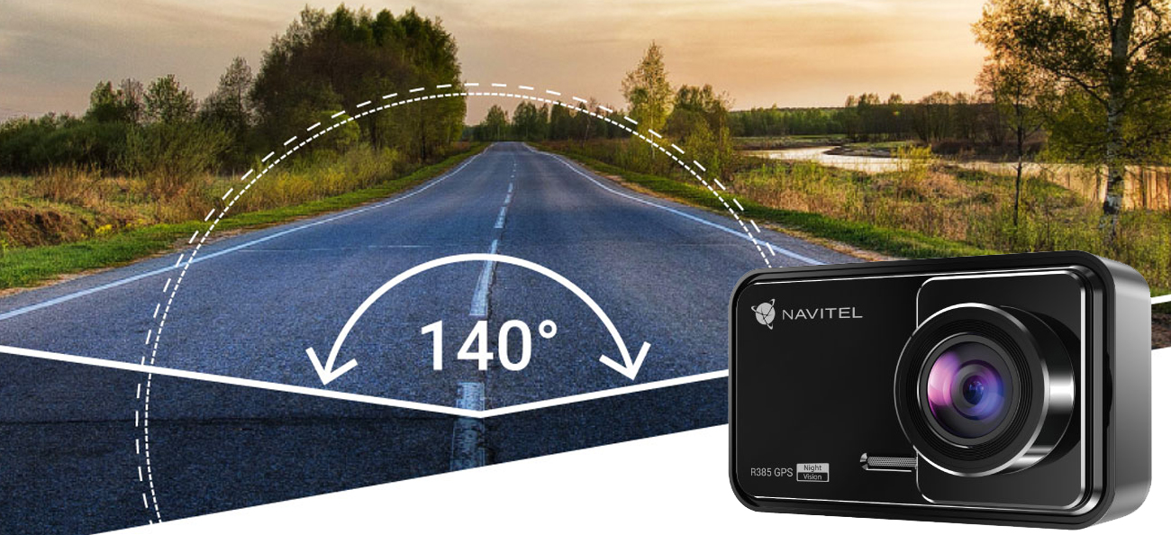 Dashcam Navitel R385 GPS