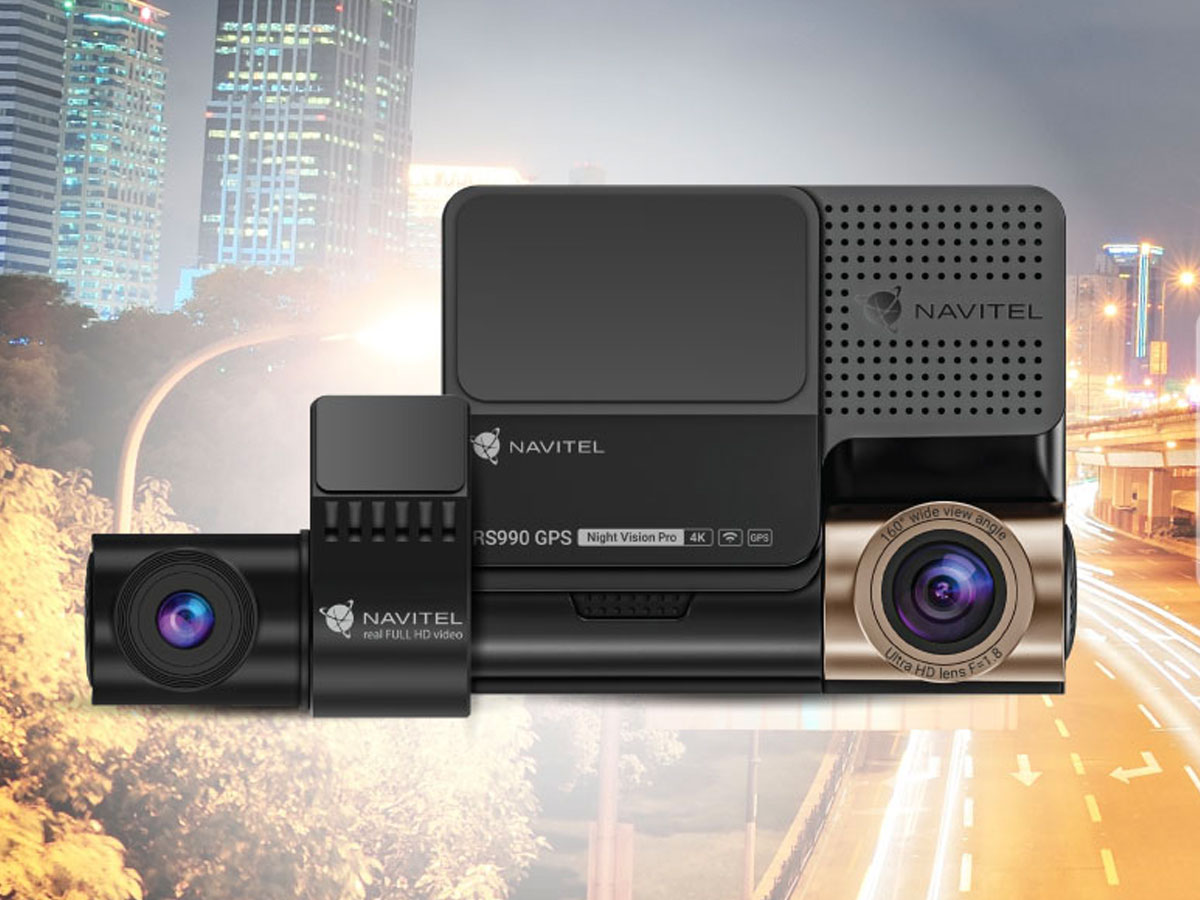 Wideorejestrator Navitel RS990 GPS - Lifestyle-Grafik