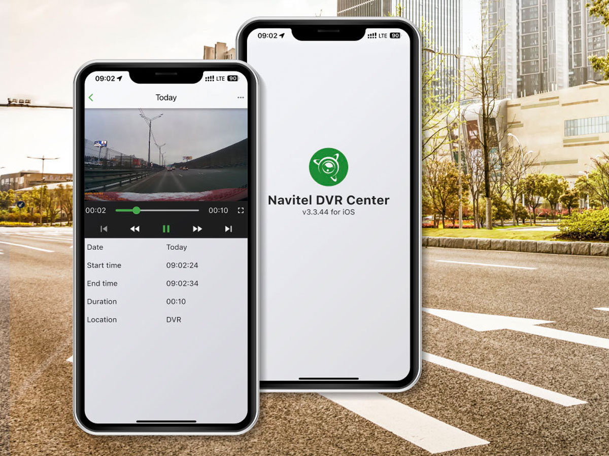 Wideorejestrator Navitel RS990 GPS - Lifestyle-Grafik