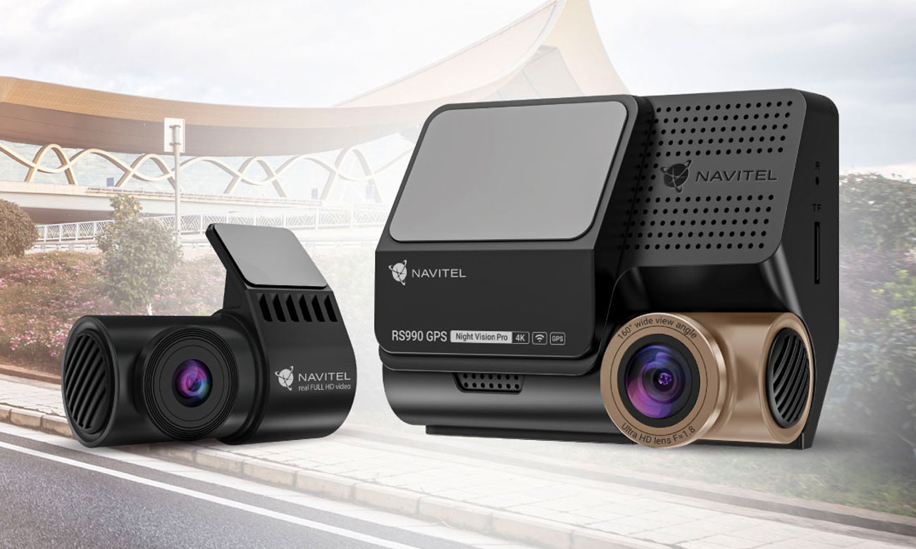 Wideorejestrator Navitel RS990 GPS - Lifestyle-Grafik