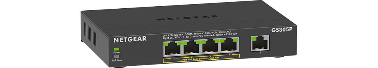 Netgear 5p GS305P-200PES