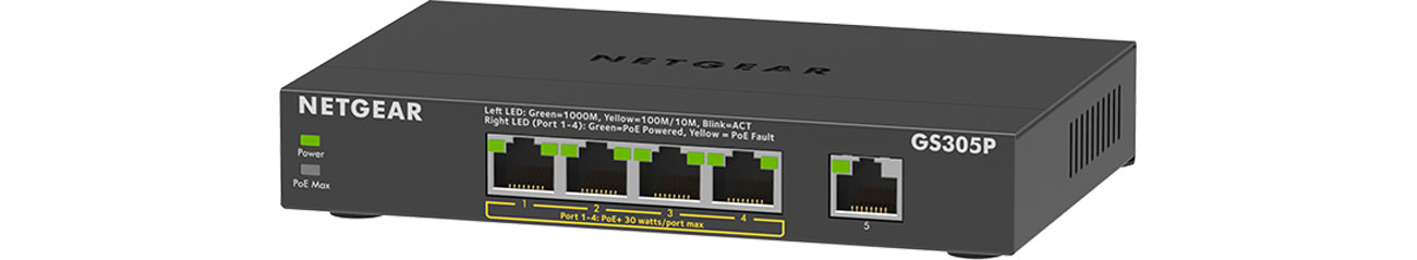 Netgear 5p GS305P-200PES