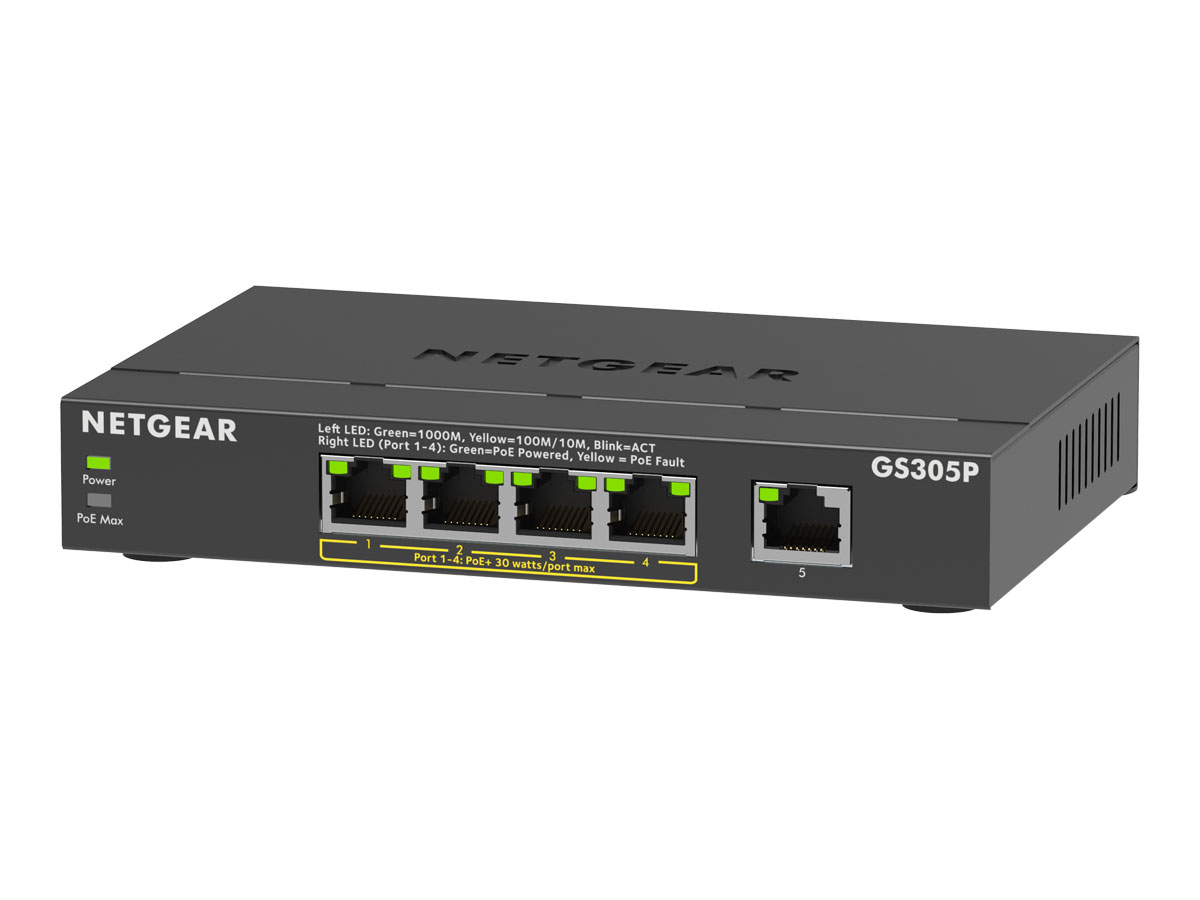 Netgear 5p GS305P-300EUS