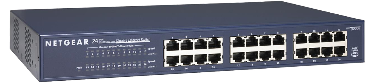 Switch Netgear 24p JGS524-200EUS (24x10/100/1000Mbit)