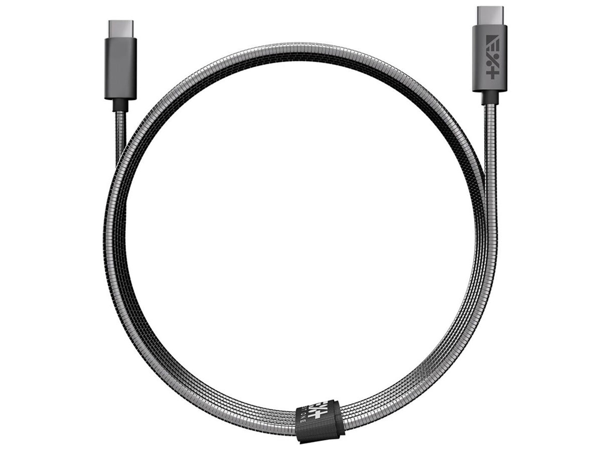 Kabel NEXT ONE Metallic USB-C / USB-C 1,2 m space gray