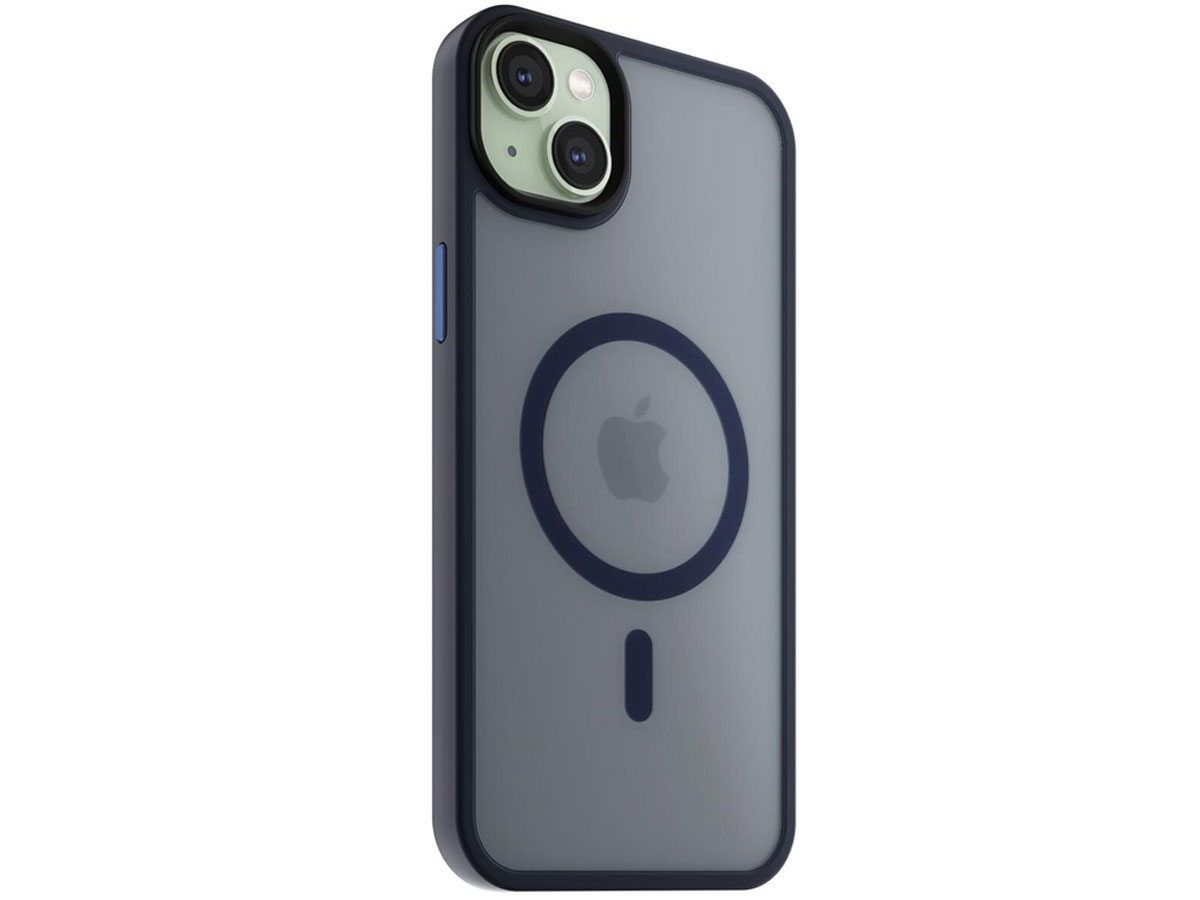 Etui NEXT ONE Mist Shield MagSafe iPhone 15 Plus Mitternachtsblau