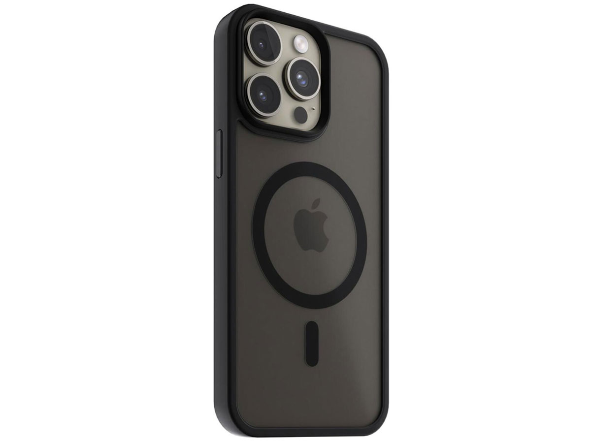Etui NEXT ONE Mist Shield MagSafe iPhone 15 Pro schwarz
