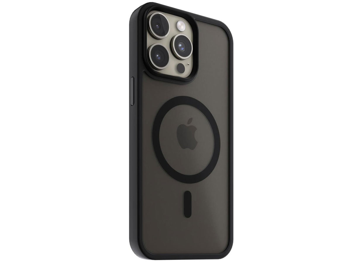 Etui NEXT ONE Mist Shield MagSafe iPhone 15 Pro Max schwarz