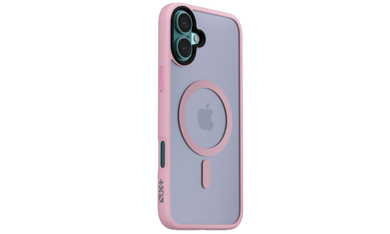 Etui NEXT ONE Mist Shield MagSafe iPhone 16 pink