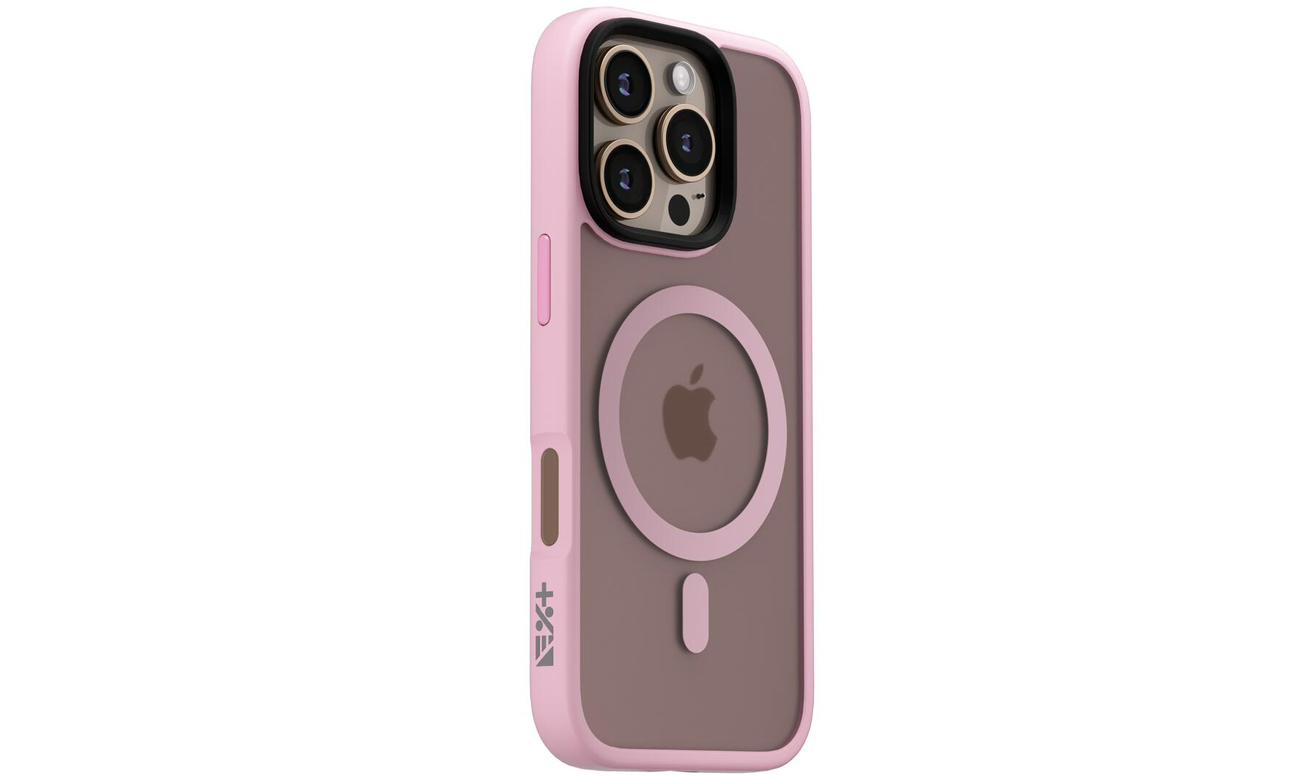 Etui NEXT ONE Mist Shield MagSafe iPhone 16 Pro Pink