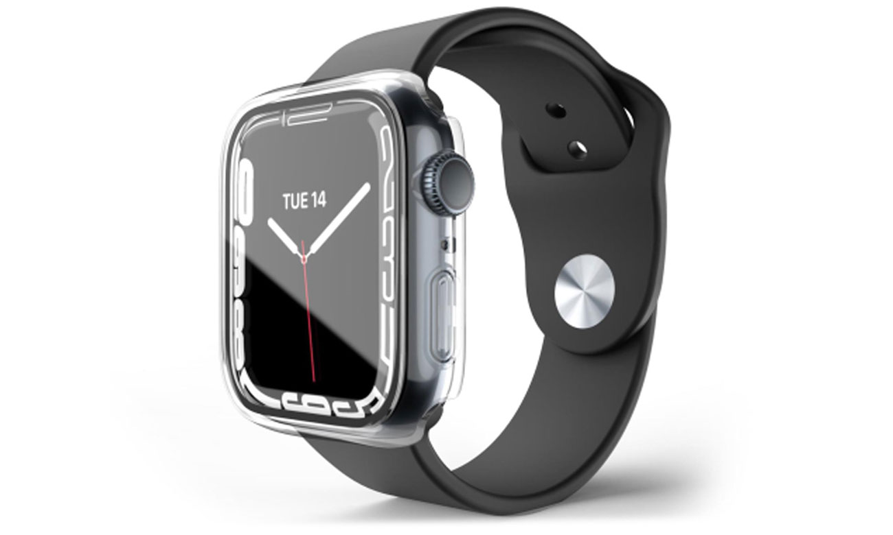 Schutzhülle NEXT ONE Shield Apple Watch 45 mm transparent