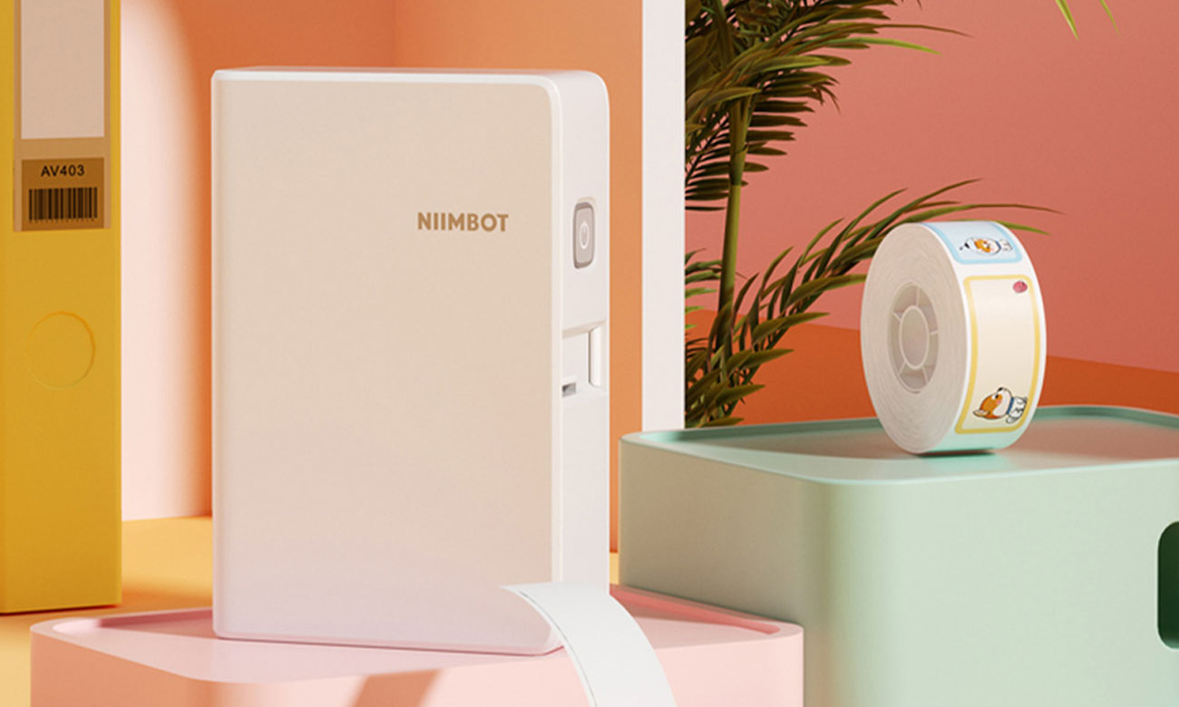 Kabelloser Etikettendrucker NIIMBOT B18 Weiß