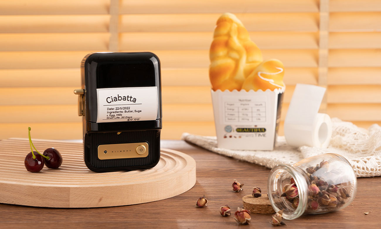 Tragbarer Etikettendrucker NIIMBOT B21 Schwarz