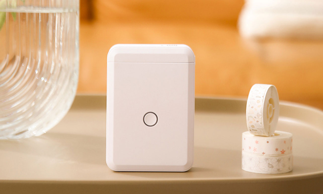 Tragbarer Etikettendrucker NIIMBOT D110 Weiß