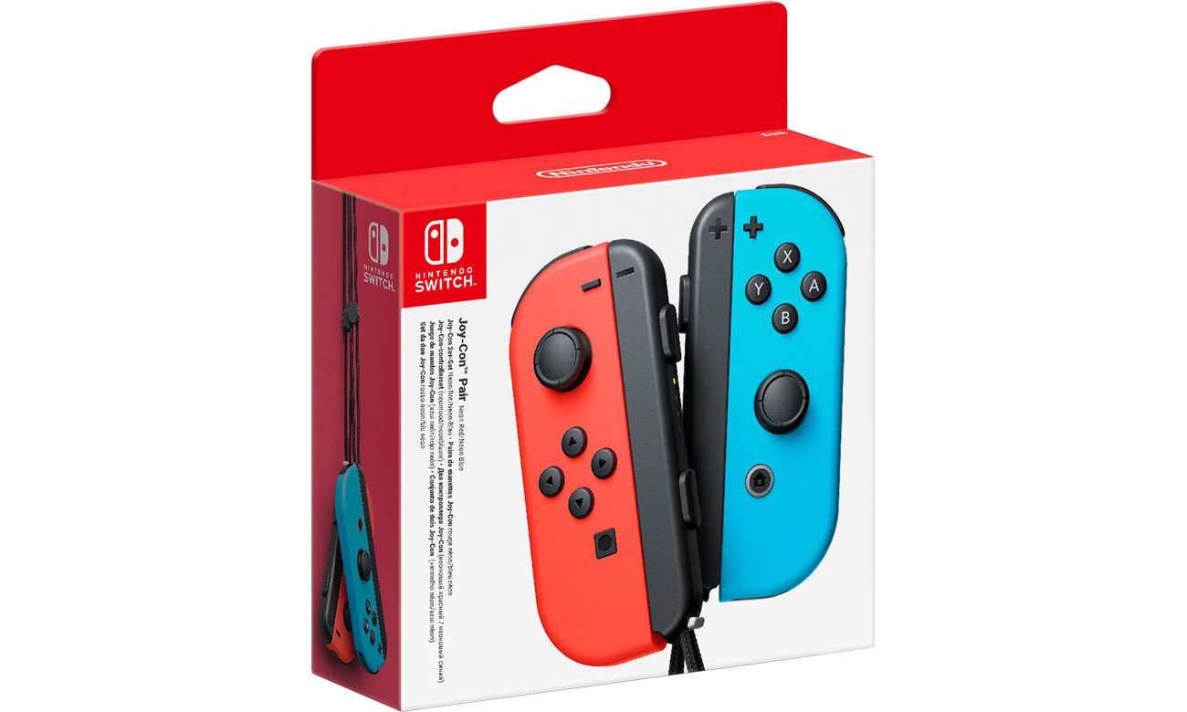 Nintendo Joy-Con Controller Neon-Rot/Neon-Blau