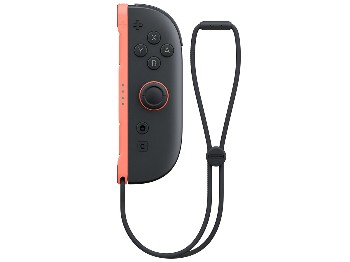 Joy-Con 2 Controller (rechts) Light Red für Nintendo Switch 2 - Vorderansicht