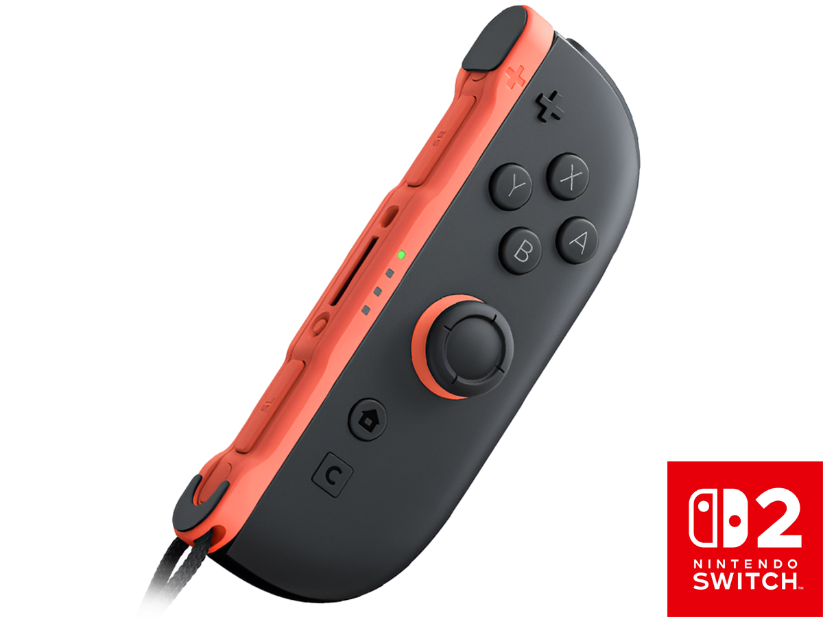 Joy-Con 2 Controller (rechts) Light Red für Nintendo Switch 2 - Gesamtansicht