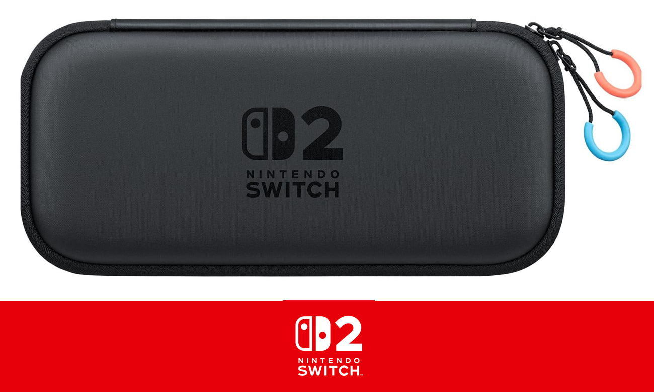 Nintendo Switch 2 Tragecase & Bildschirmschutzfolie - Gesamtansicht