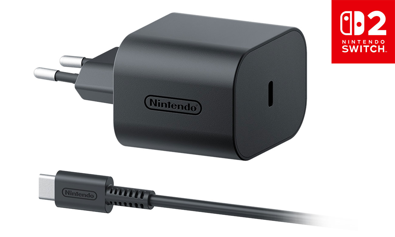 Nintendo Switch 2 AC Adapter Ladegerät - Allgemeine Ansicht