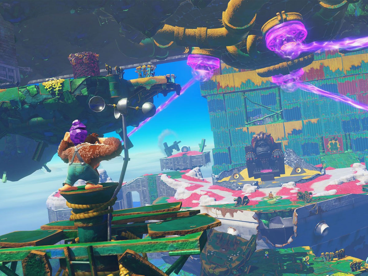 Screenshot aus dem Spiel Donkey Kong Bananza