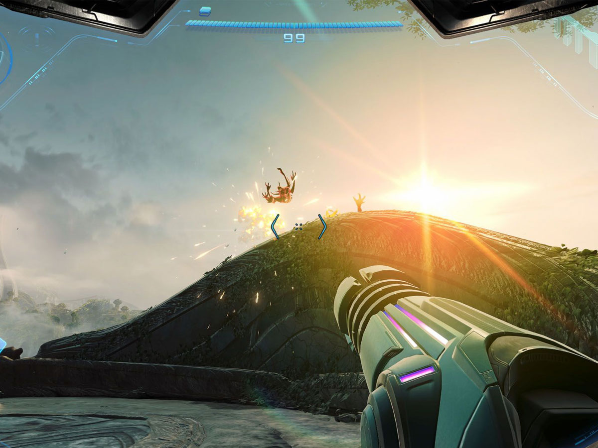 Screenshot aus Metroid Prime 4: Beyond – Nintendo Switch 2 Edition (Erkundung)