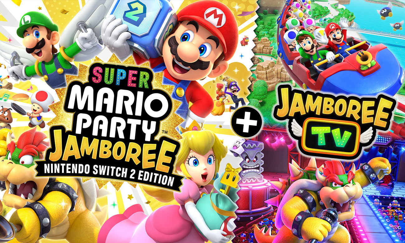Grafik key art z gry Super Mario Party Jamboree NS2 Edition + Jamboree TV